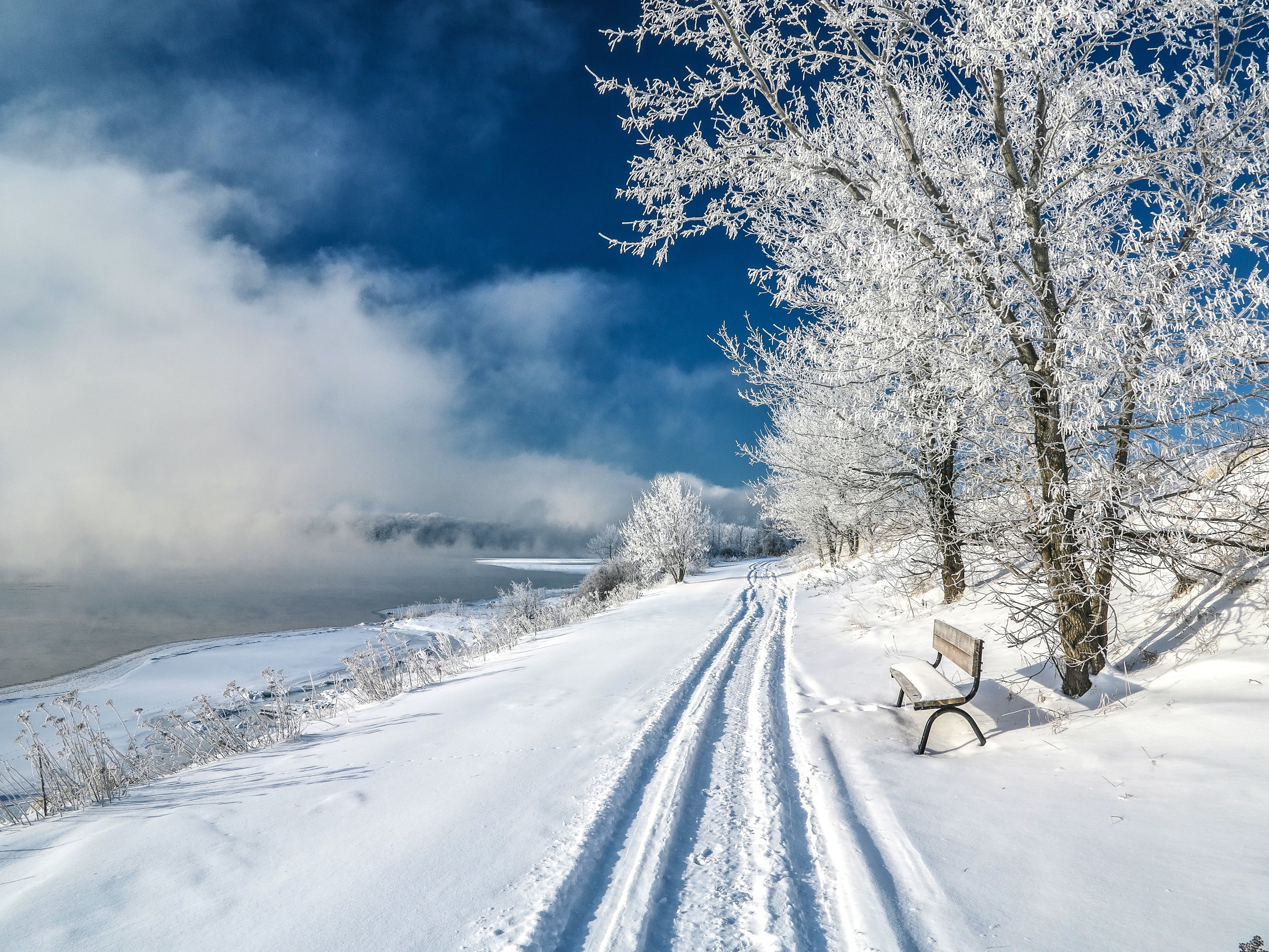 winter, Snow, Landscape, Nature Wallpapers HD / Desktop and Mobile