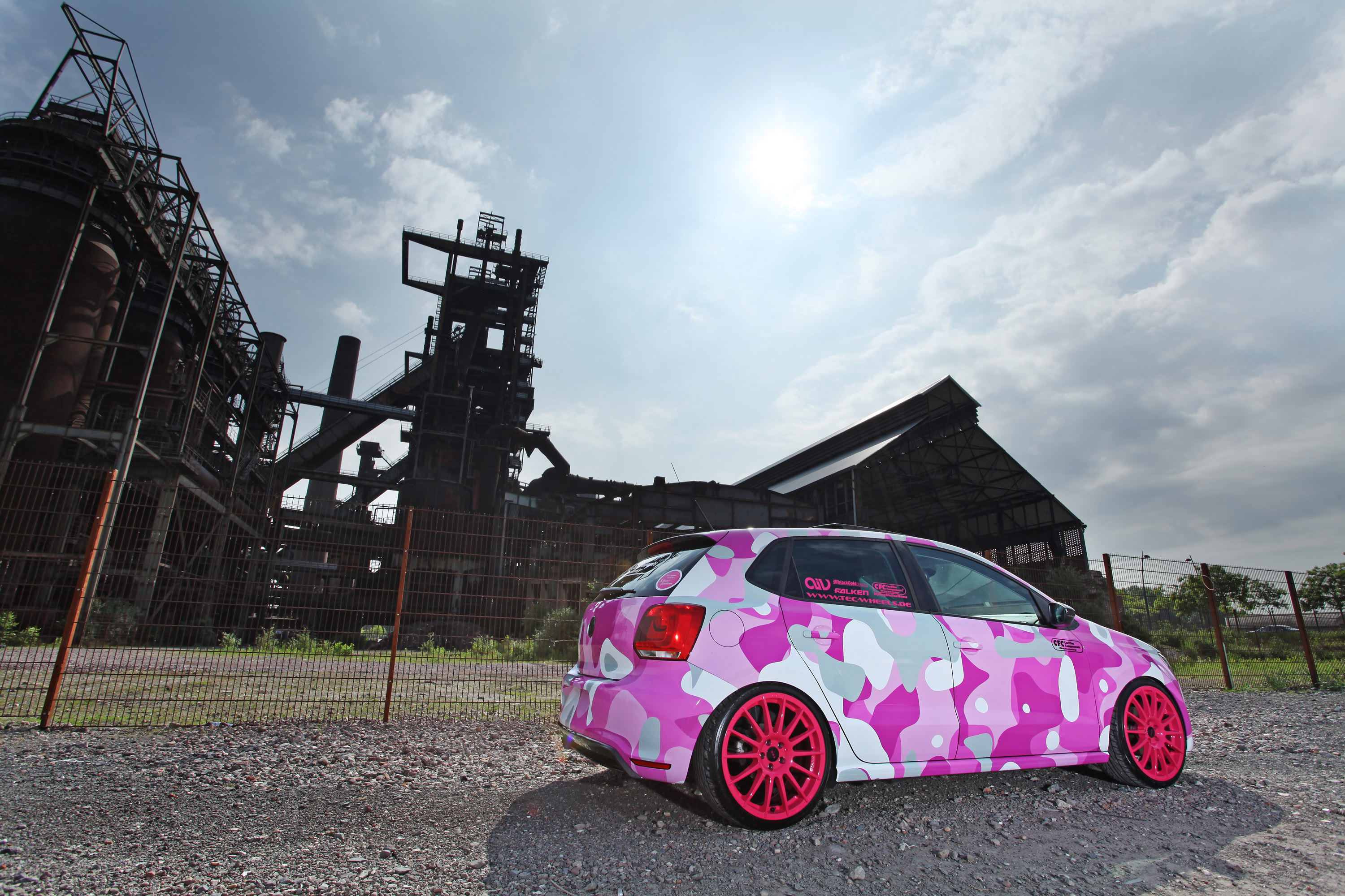 2012, Synergeti effects, Volkswagen, Polo, Gti 6r, Gti, Tuning Wallpaper