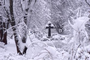 winter, Snow, Landscape, Nature, Cross, Religion