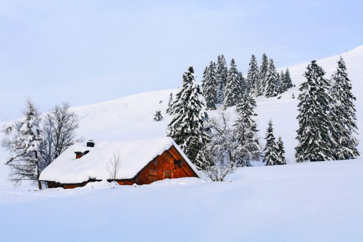winter, Snow, Landscape, Nature HD Wallpaper Desktop Background