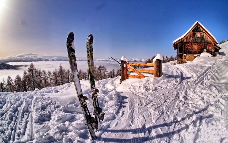 winter, Snow, Landscape, Nature, Ski HD Wallpaper Desktop Background