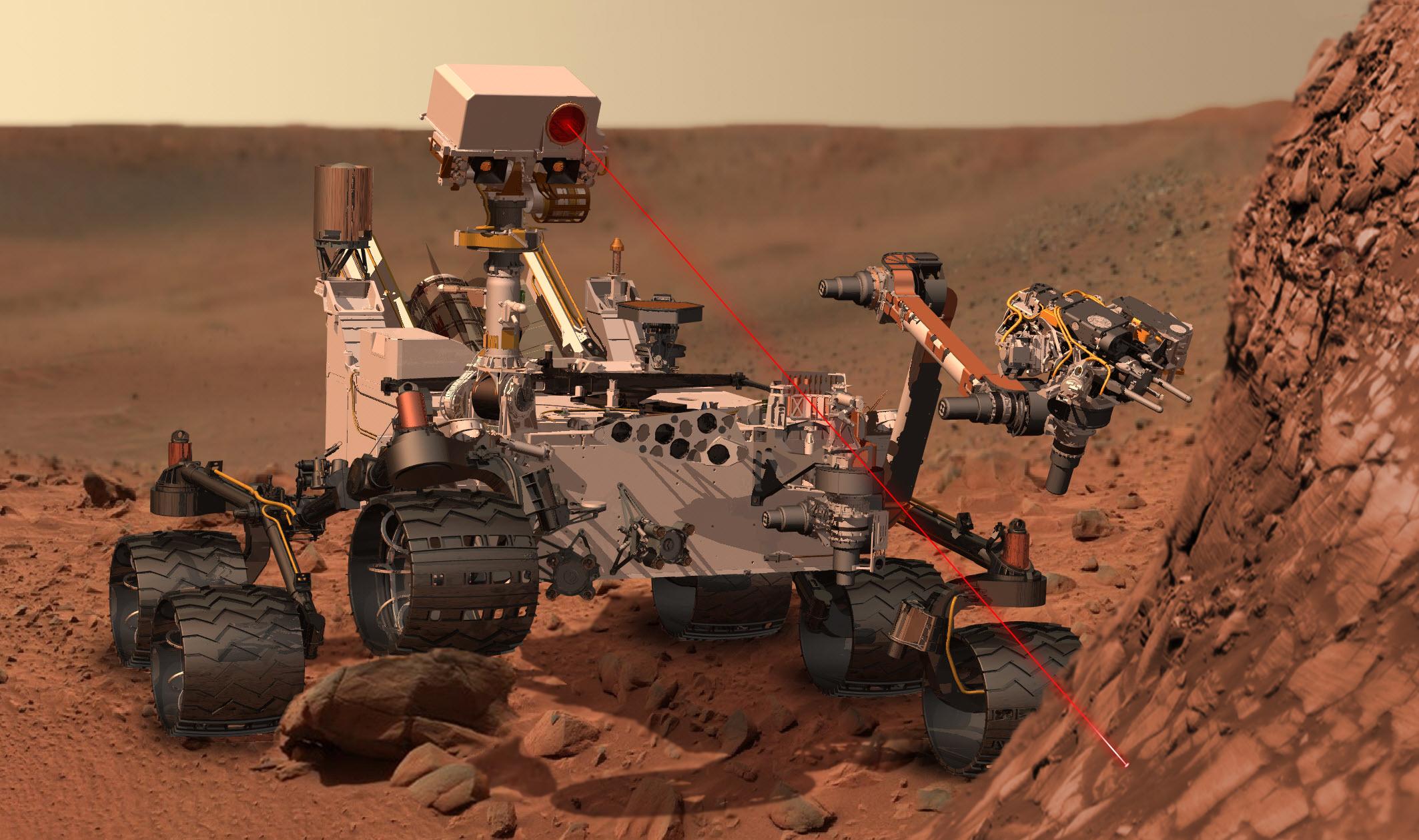 curiosity, Nasa, Space, Machine, Robot, Robots, Landscape, Landscapes, Planet, Planets, Tech Wallpaper