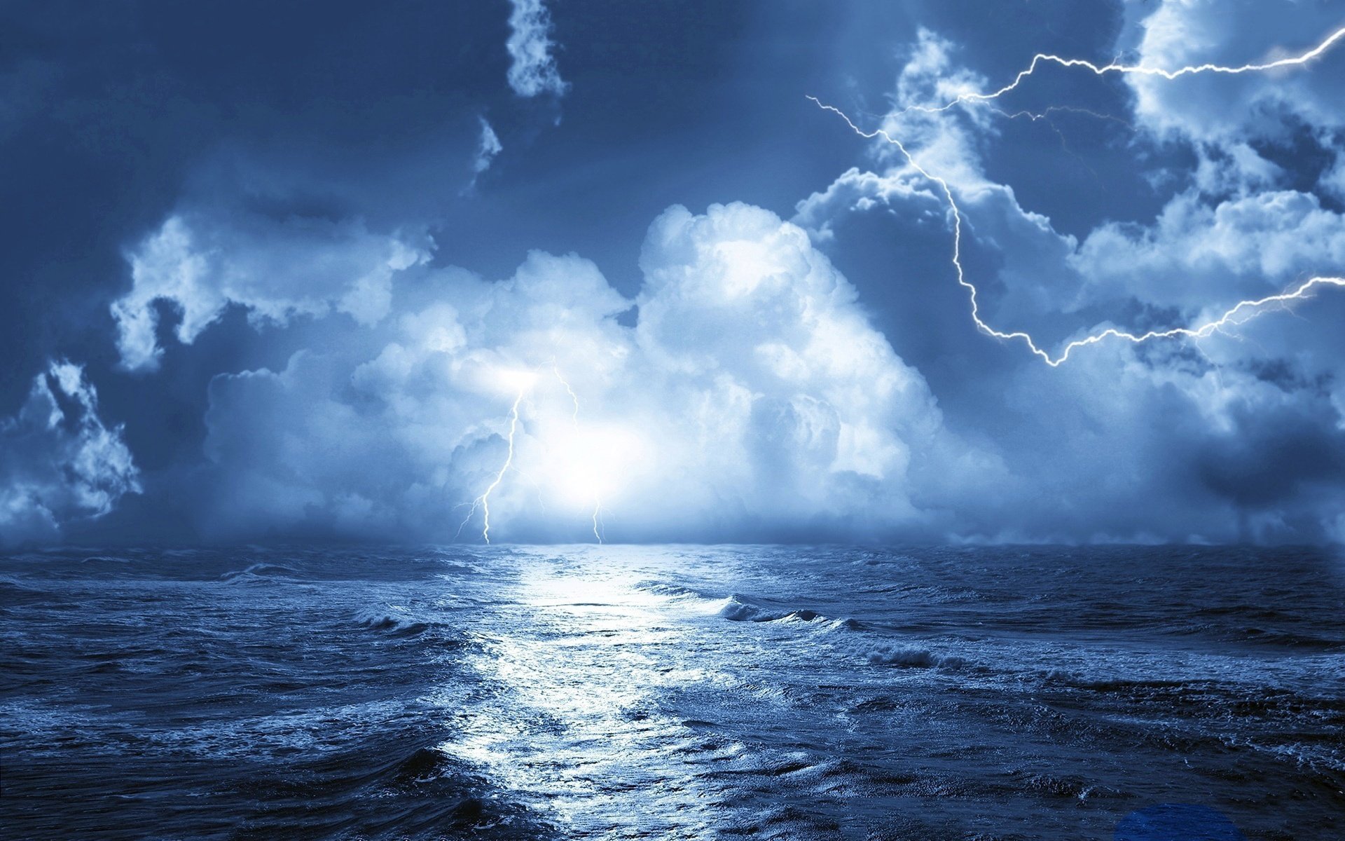 storm, Weather, Rain, Sky, Clouds, Nature, Ocean, Sea, Lightning Wallpaper