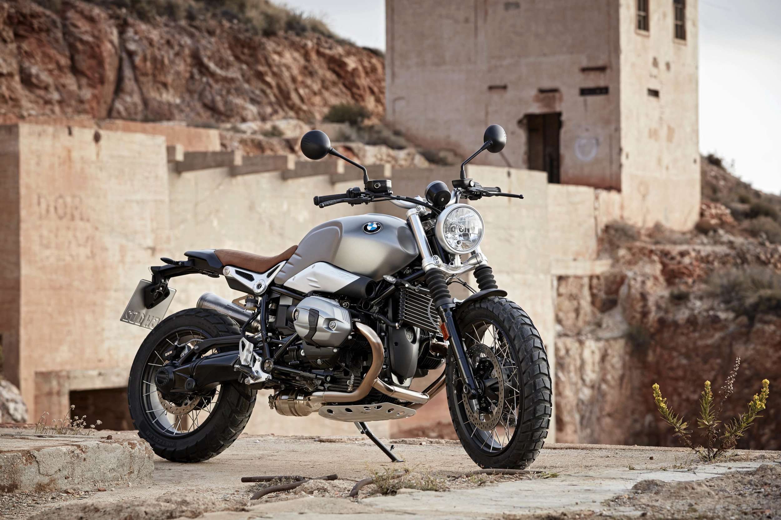 bmw, Reveals r, Ninet, Scrambler, 2016, Motorcycles Wallpaper