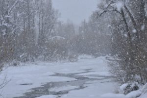 storm, Weather, Rain, Sky, Clouds, Nature, Winter, Snow, River, Christmas