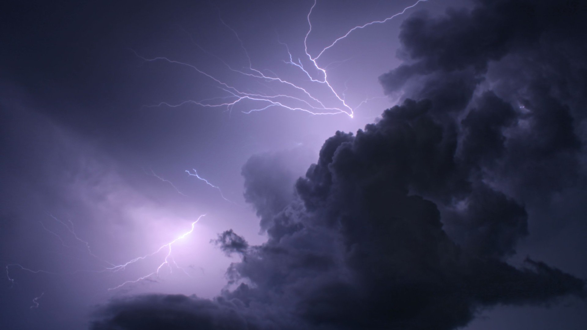 storm, Weather, Rain, Sky, Clouds, Nature, Lightning Wallpapers HD