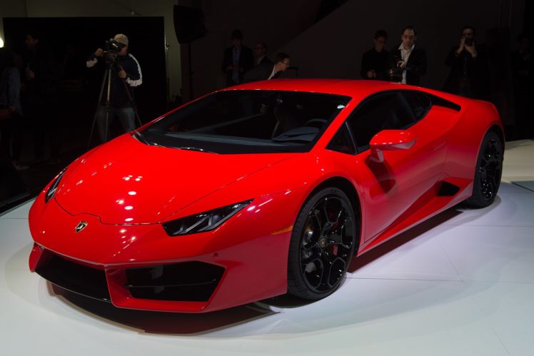 2016, Cars, Huracan, Lamborghini, Lp580 2, Red, Supercars HD Wallpaper Desktop Background