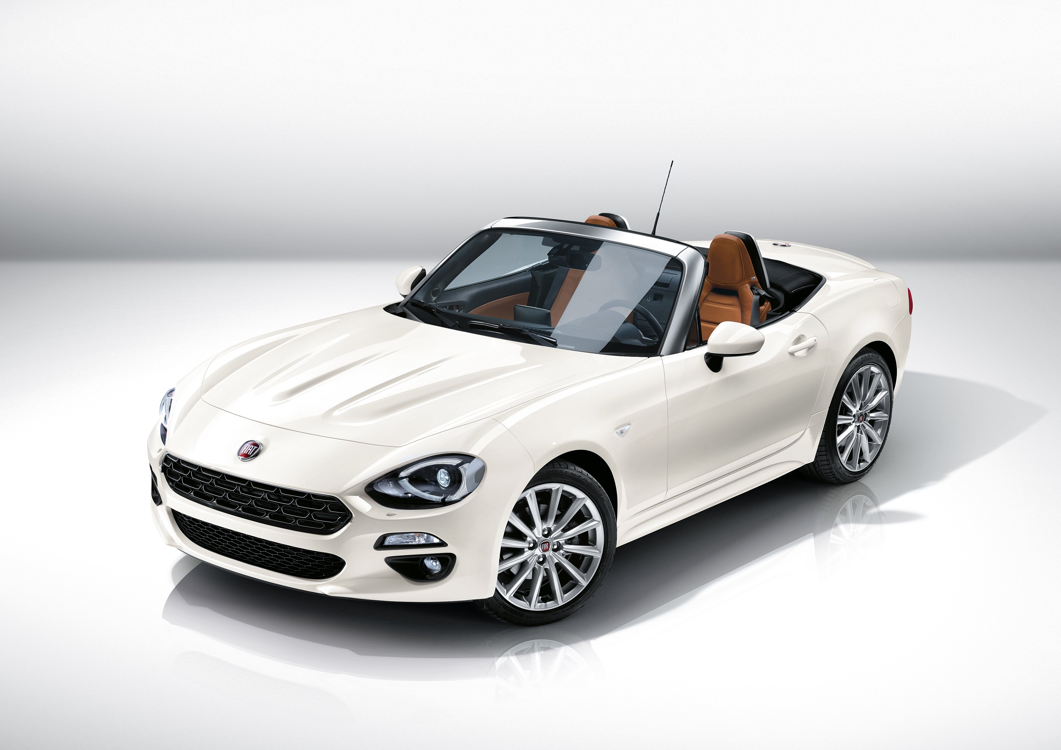 2017, Fiat, 124, Spider Wallpaper