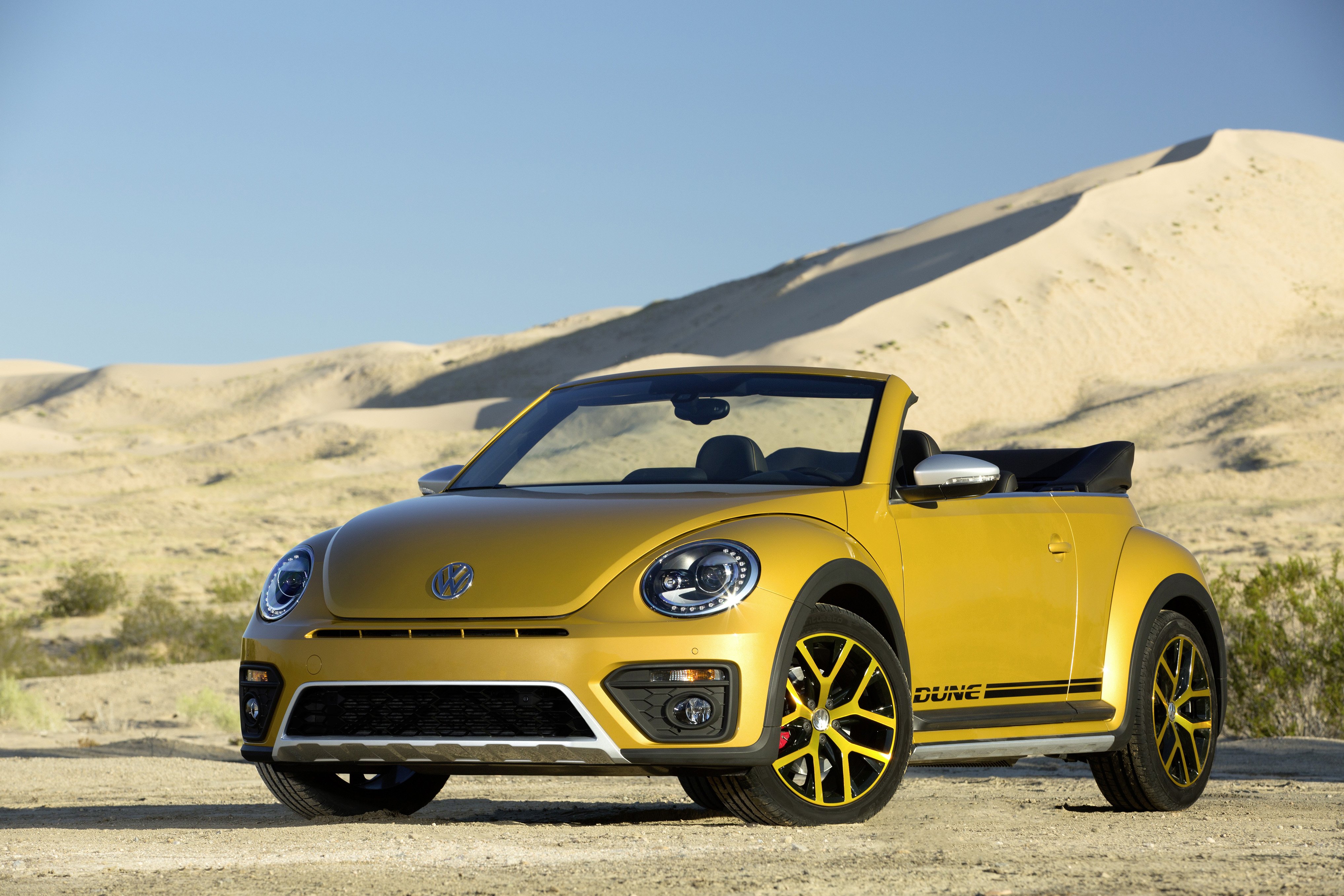 2016, Volkswagen, Beetle, Dune, Convertible Wallpaper