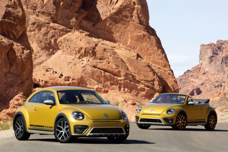 2016, Volkswagen, Beetle, Dune, Convertible HD Wallpaper Desktop Background
