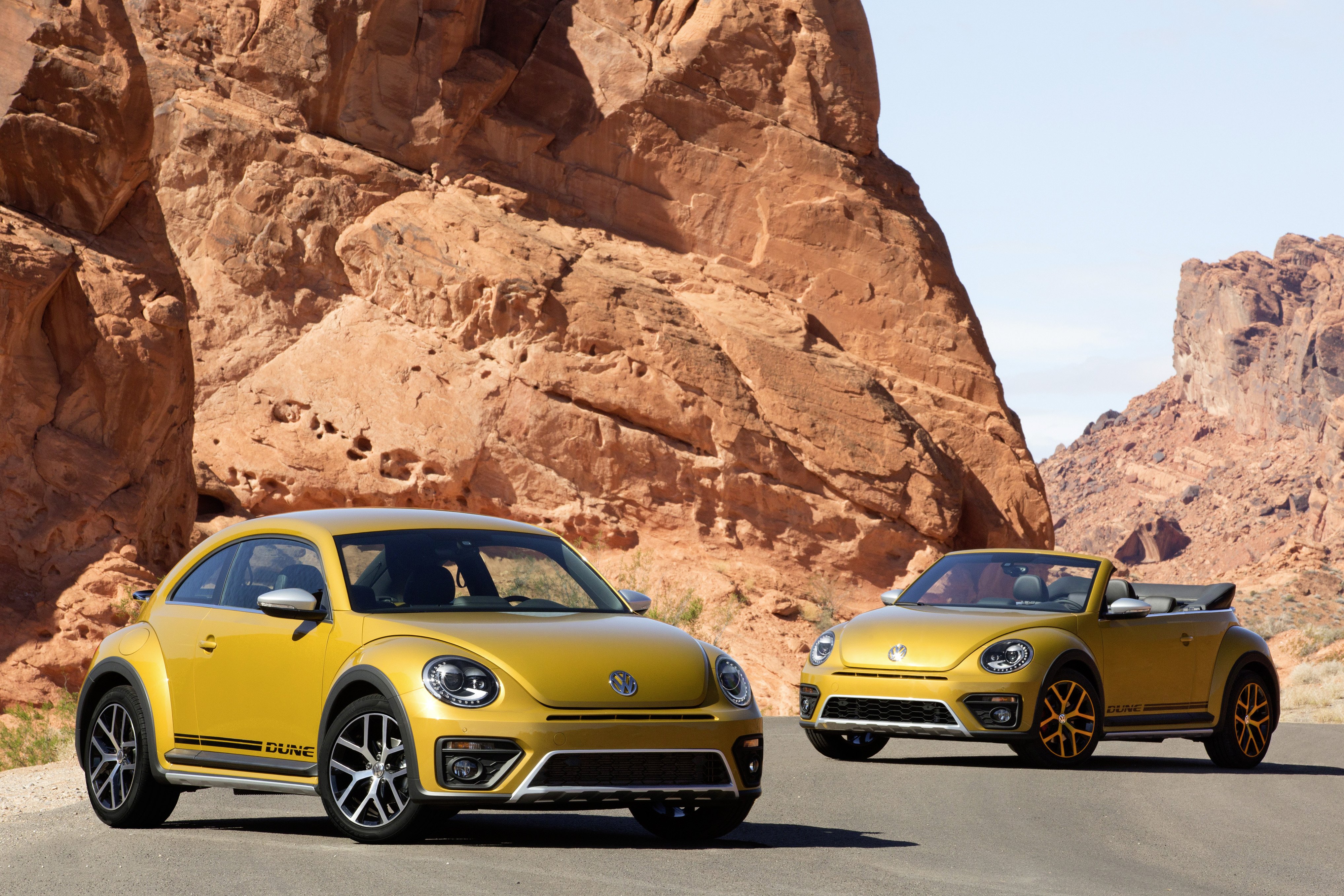 2016, Volkswagen, Beetle, Dune, Convertible Wallpaper