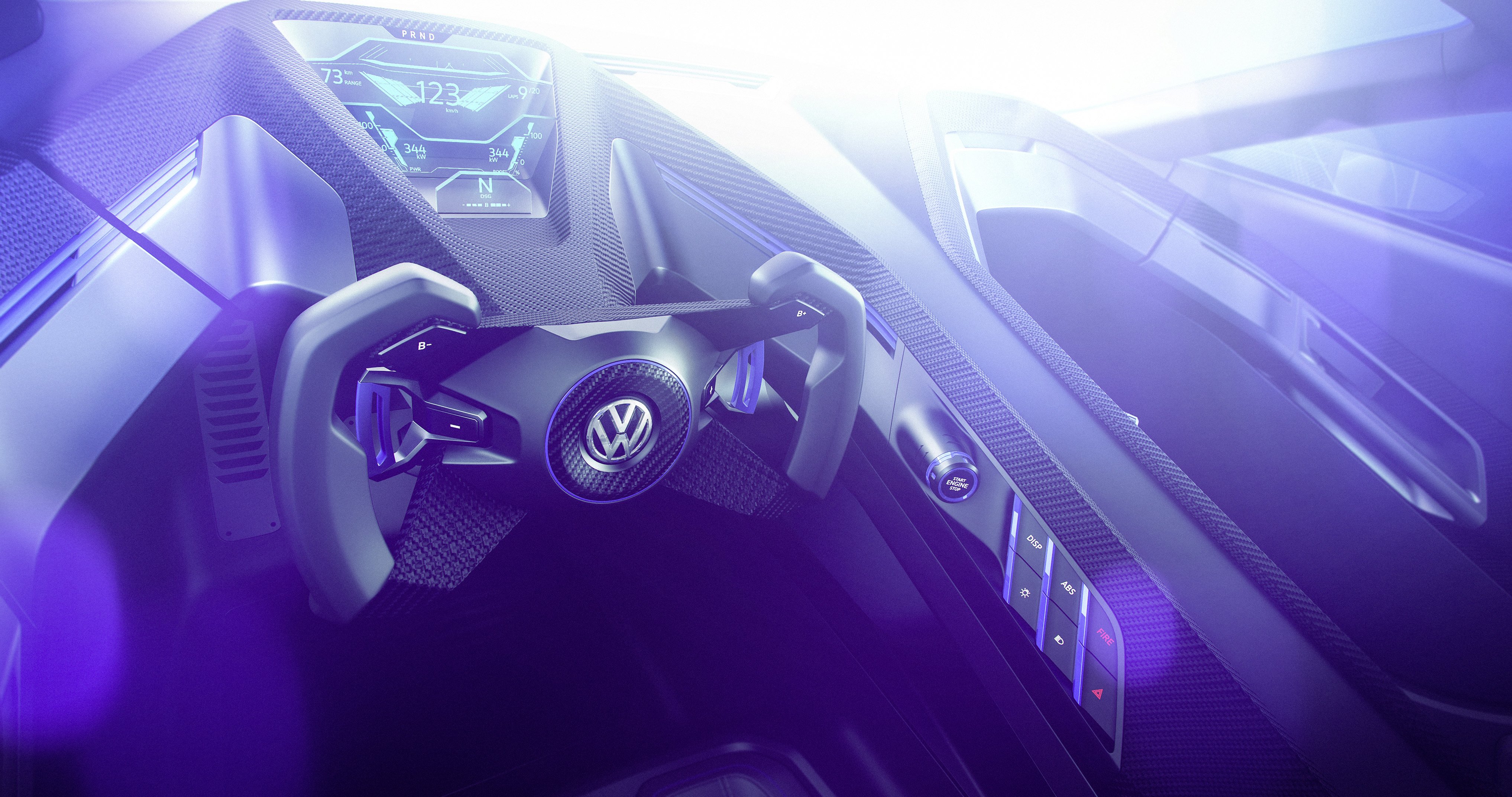 2015, Volkswagen, Golf, Gte, Sport, Concept Wallpaper