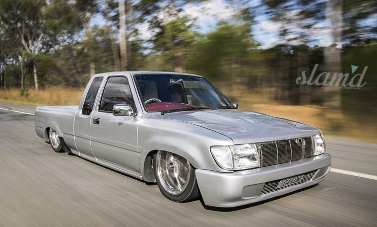 1997, Toyota, Hilux, Tuning, Custom, Hot, Rod, Rods, Lowrider, Pickup, Truck HD Wallpaper Desktop Background