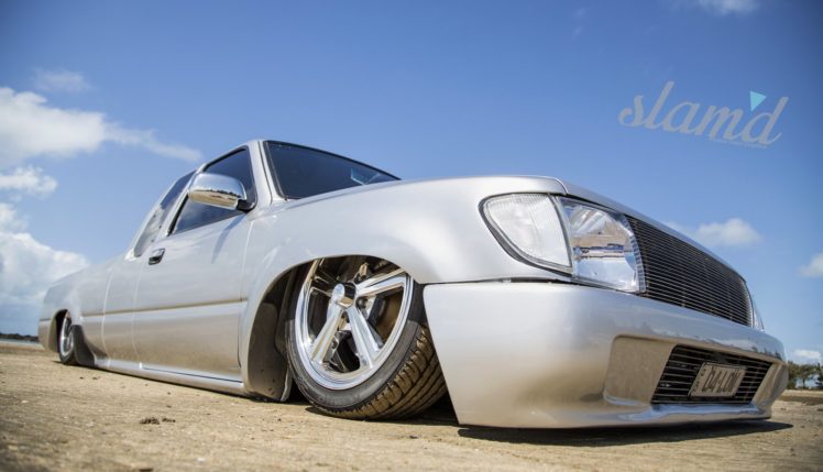 1997, Toyota, Hilux, Tuning, Custom, Hot, Rod, Rods, Lowrider, Pickup, Truck HD Wallpaper Desktop Background