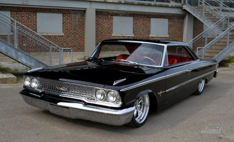 1963, Ford, Galaxie, Tuning, Custom, Hot, Rod, Rods, Lowrider, Muscle HD Wallpaper Desktop Background
