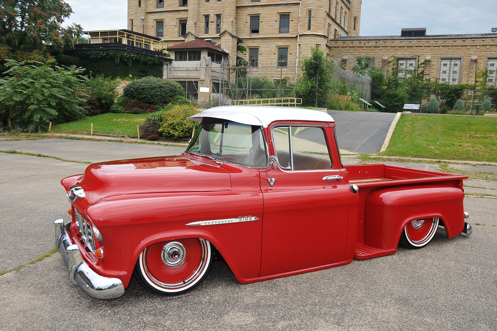 1955, Chevrolet, Pickup, 3100, Hot, Rod, Rods, Custom, Retro, Lowrider Wallpaper