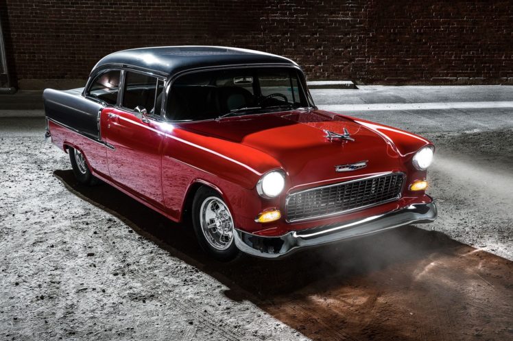 1955, Chevrolet, 210, Coupe, Hot, Rod, Rods, Custom, Retro HD Wallpaper Desktop Background