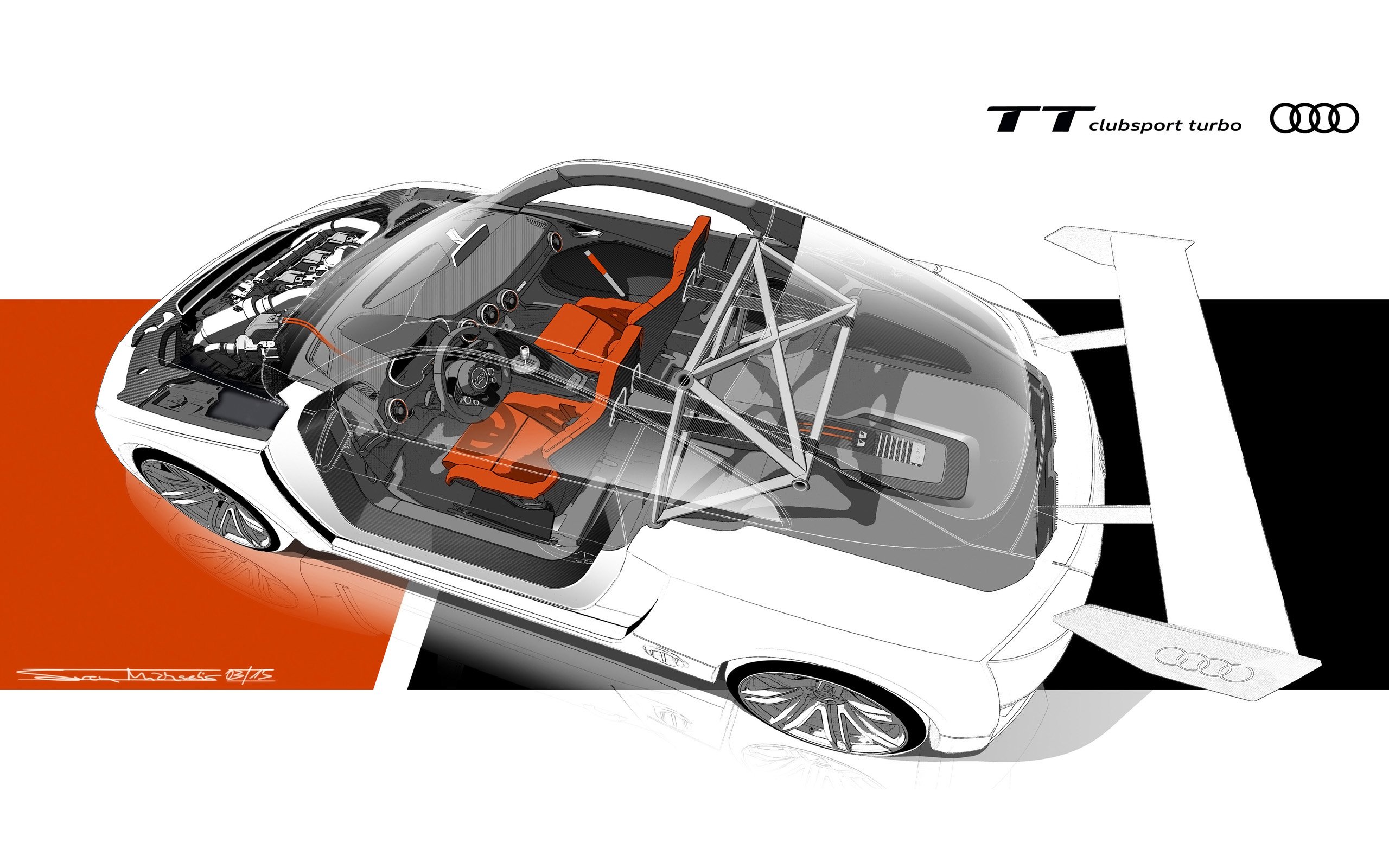 2015, Audi, T t, Clubsport, Turbo, Concept, Supercar, Tuning Wallpaper