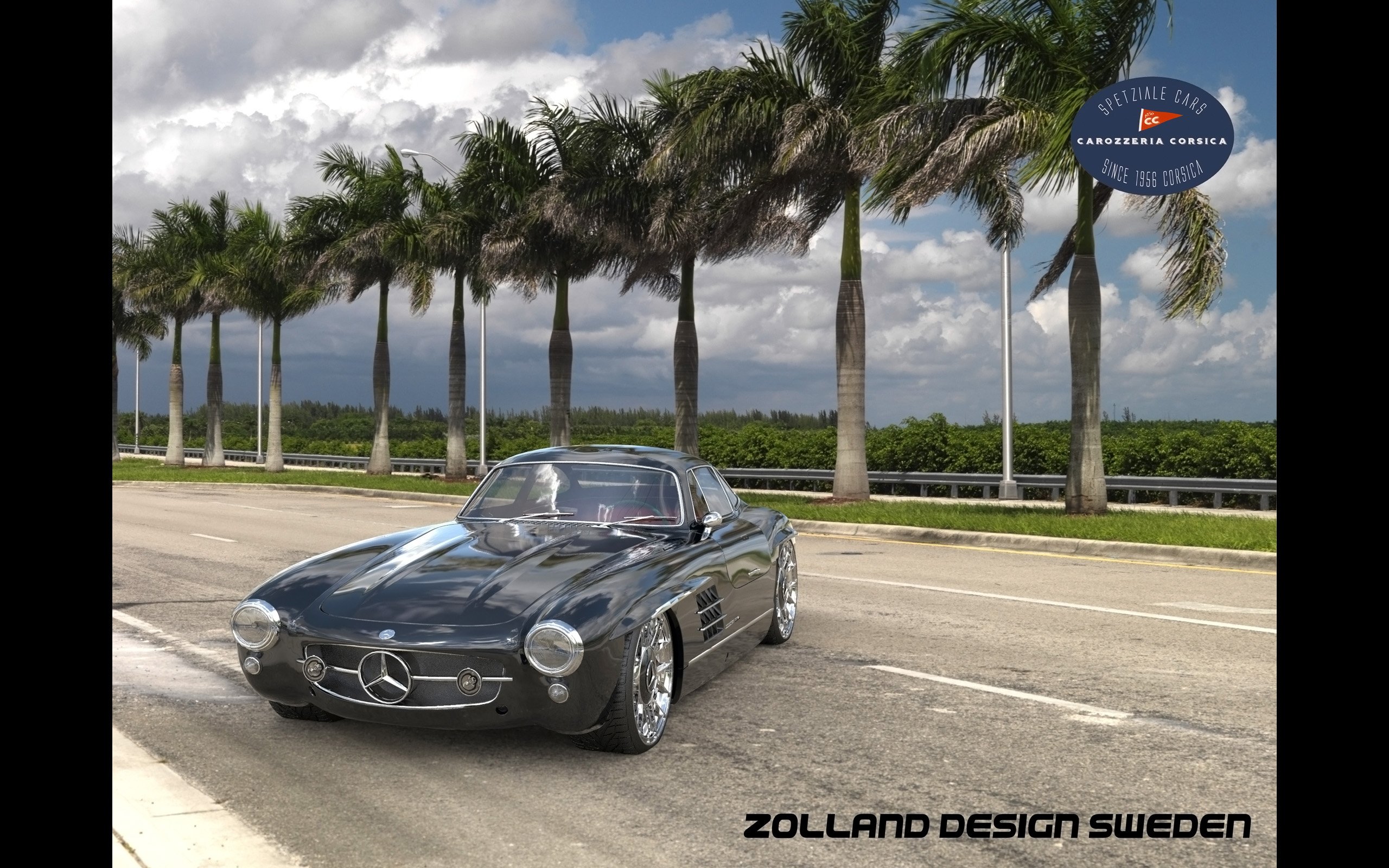 2015, Zolland design, Mercedes, Benz, 300sl, Supercar, Tuning, 300 Wallpaper