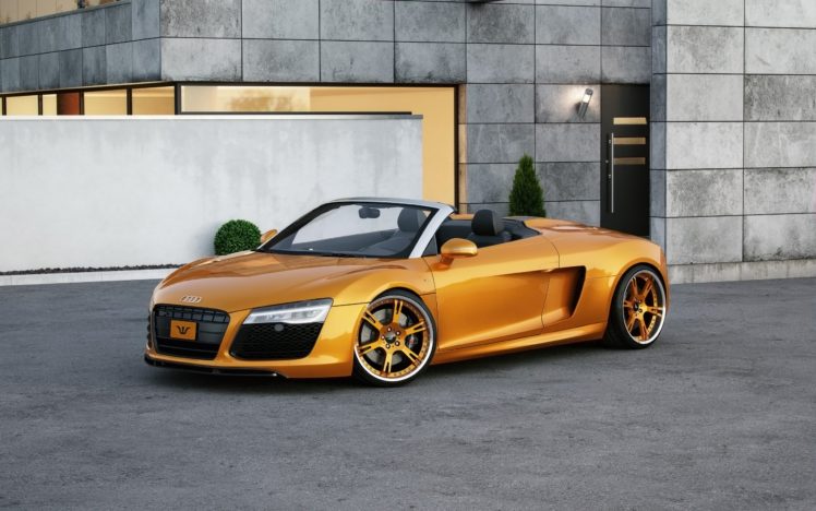 2015, Wheelsandmore, Audi, R 8, V10, Spyder, Tuning HD Wallpaper Desktop Background