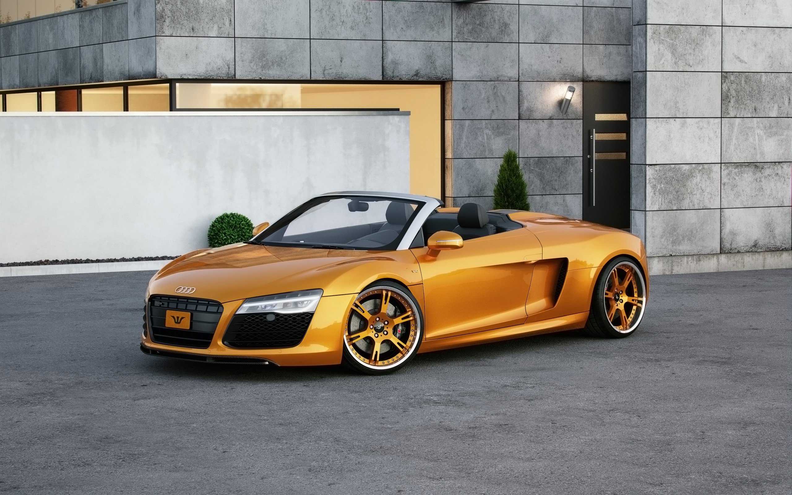 2015, Wheelsandmore, Audi, R 8, V10, Spyder, Tuning Wallpaper