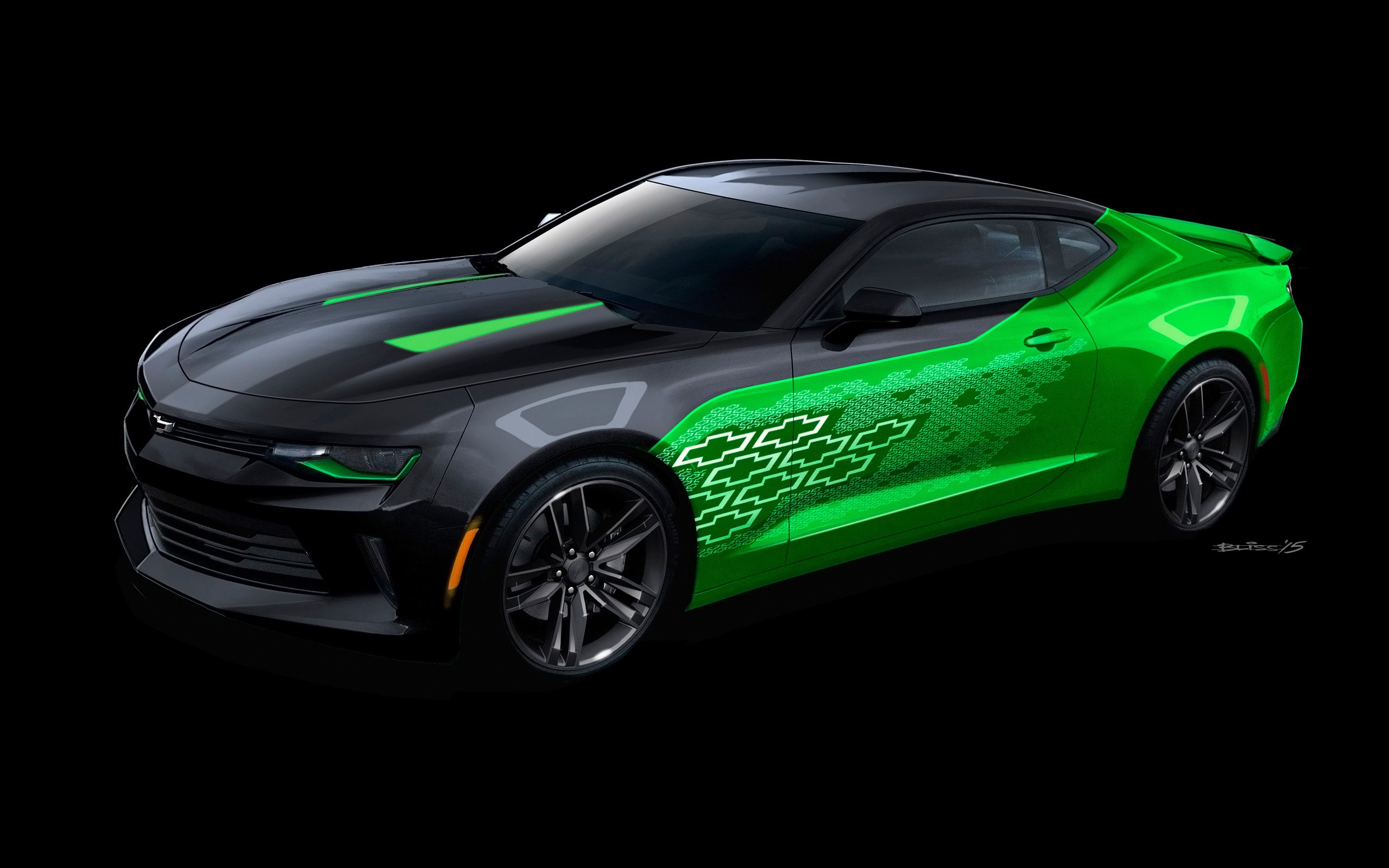 2016, Chevrolet, Camaro, Concept, Sema, Muscle Wallpaper