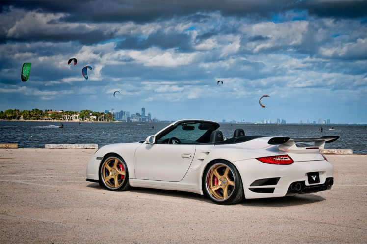 2012, Vorsteiner, Vr t, Porsche, 911, Cabriolet, Tuning HD Wallpaper Desktop Background
