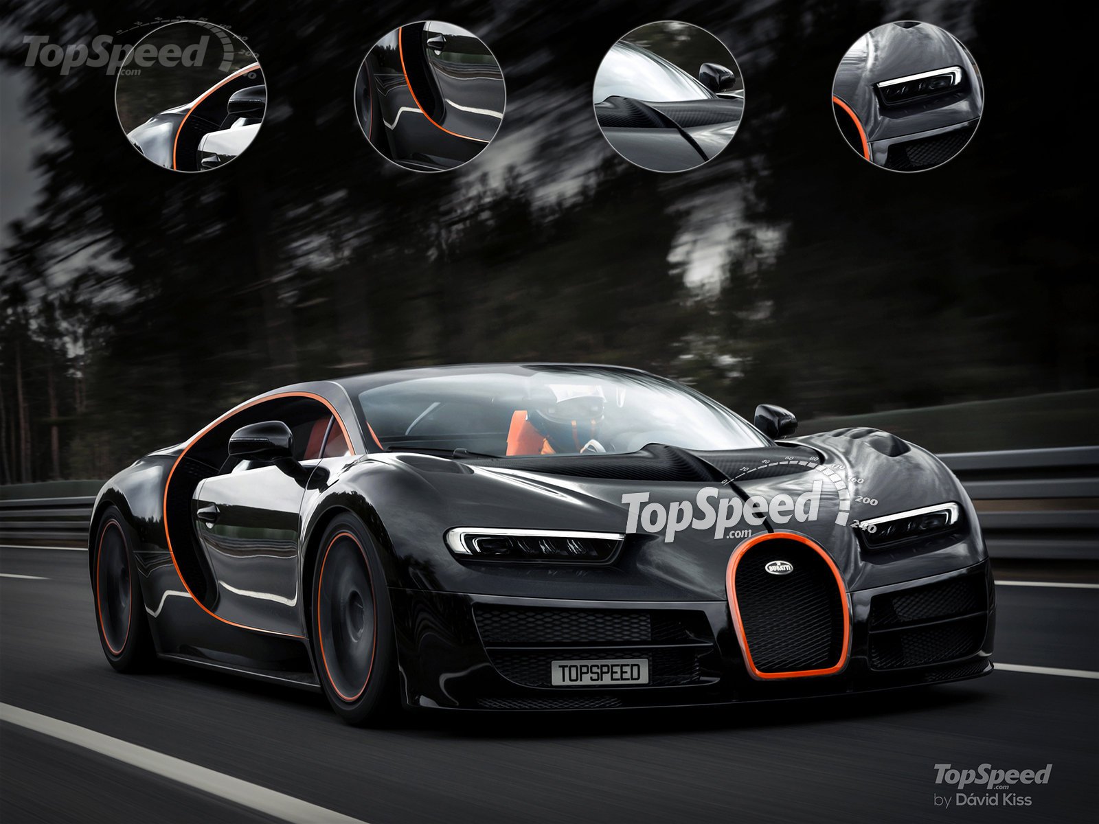 2017, Bugatti, Chiron, Supercar, Veyron Wallpaper
