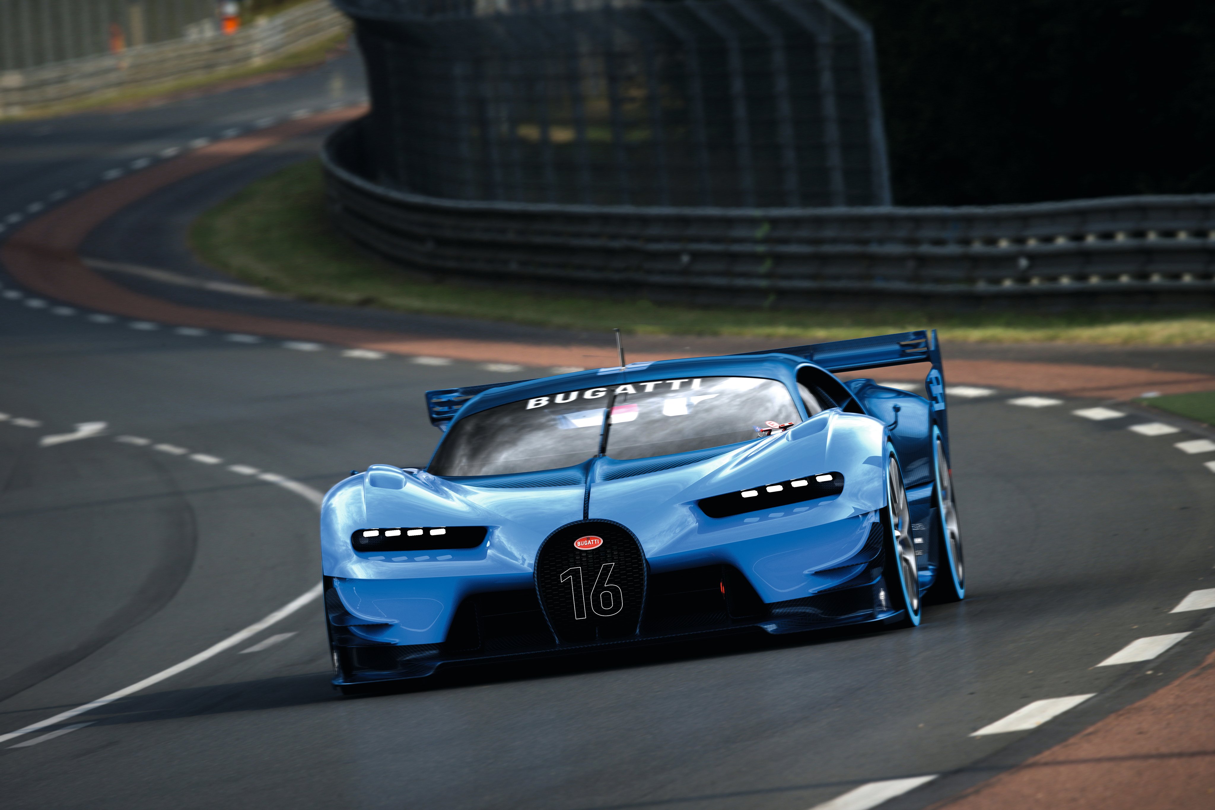 2015 Bugatti Vision Gran Turismo Supercar Concept Lemans Le  