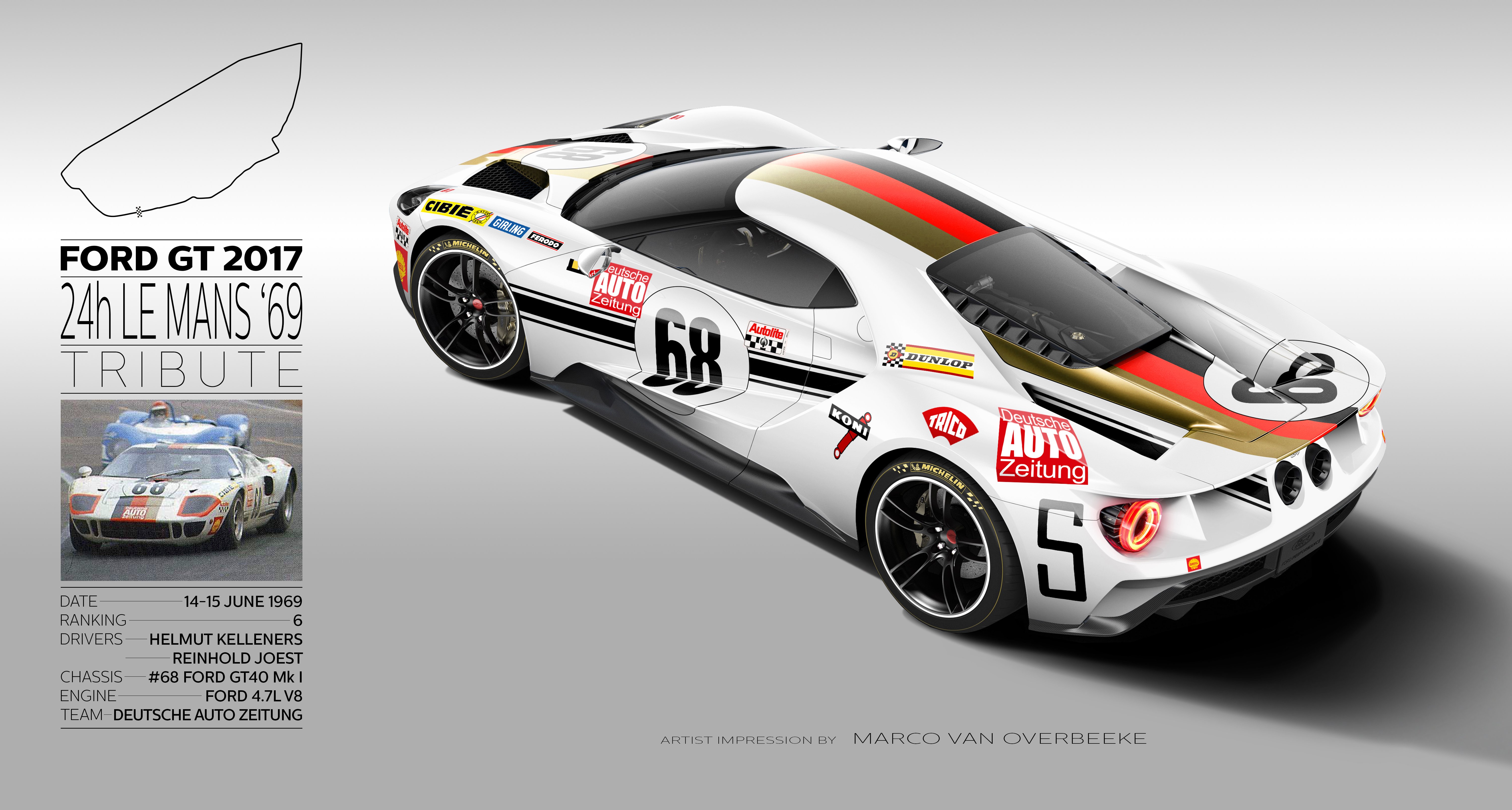 2017, Ford, G t, Muscle, Supercar Wallpaper