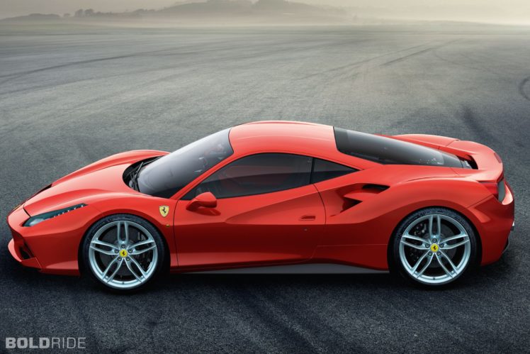 2016, Ferrari, 488, Supercar HD Wallpaper Desktop Background