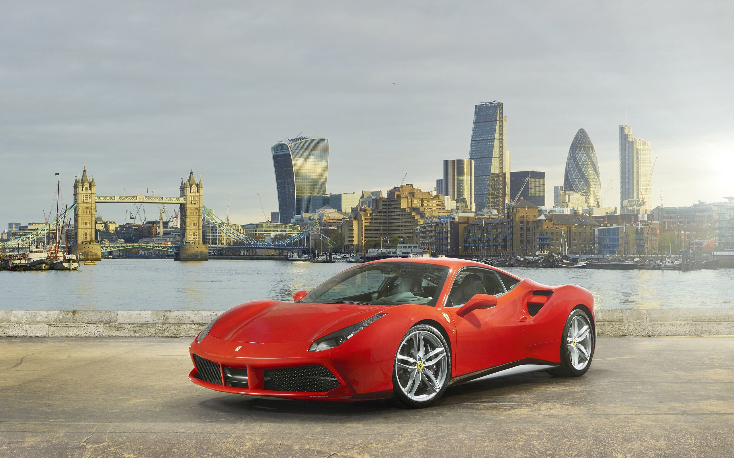 2016, Ferrari, 488, Supercar Wallpaper