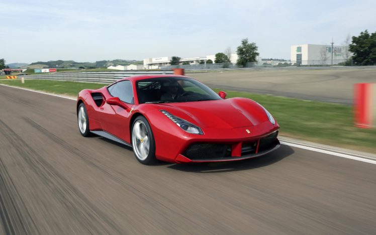 2016, Ferrari, 488, Supercar HD Wallpaper Desktop Background