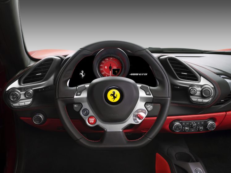 2016, Ferrari, 488, Supercar HD Wallpaper Desktop Background