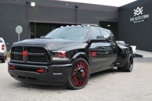 2014, Avorza, Dodge, Ram, 3500, Dually, Black, And, Red, Edition