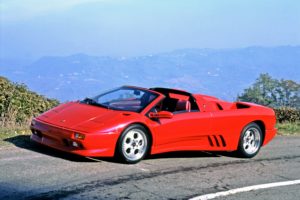 lamborghini, Diablo, Vt, Roadster, Cars, Supercars, Red, 1995