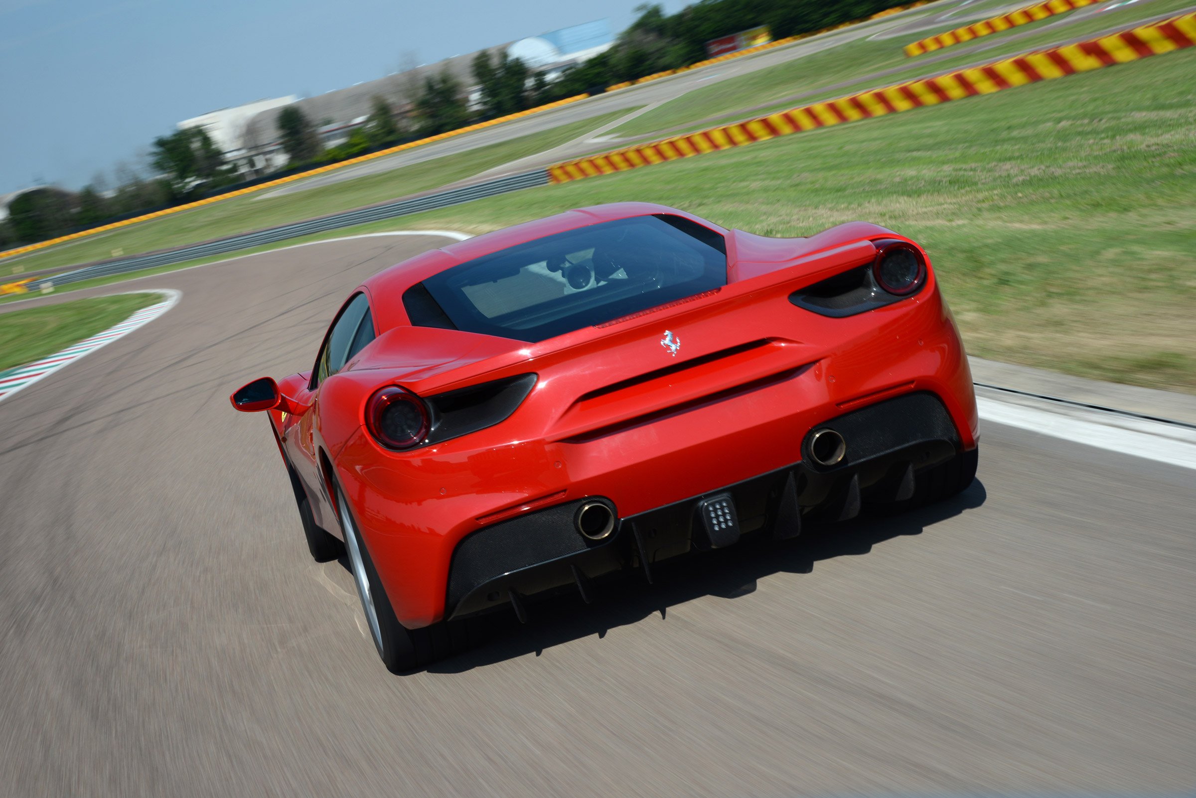 2015, 488, Cars, Ferrari, Gtb, Red Wallpaper