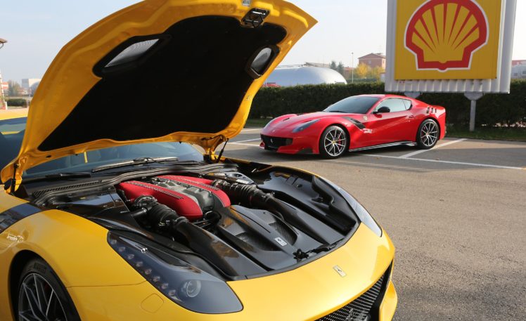 2016, Cars, Coupe, F12tdf, Ferrari, Red HD Wallpaper Desktop Background