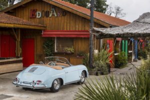 cars, Porsche, 356a, 1600, Super, Convertible, Drauz, Us spec,  t2 , Blue, 1958