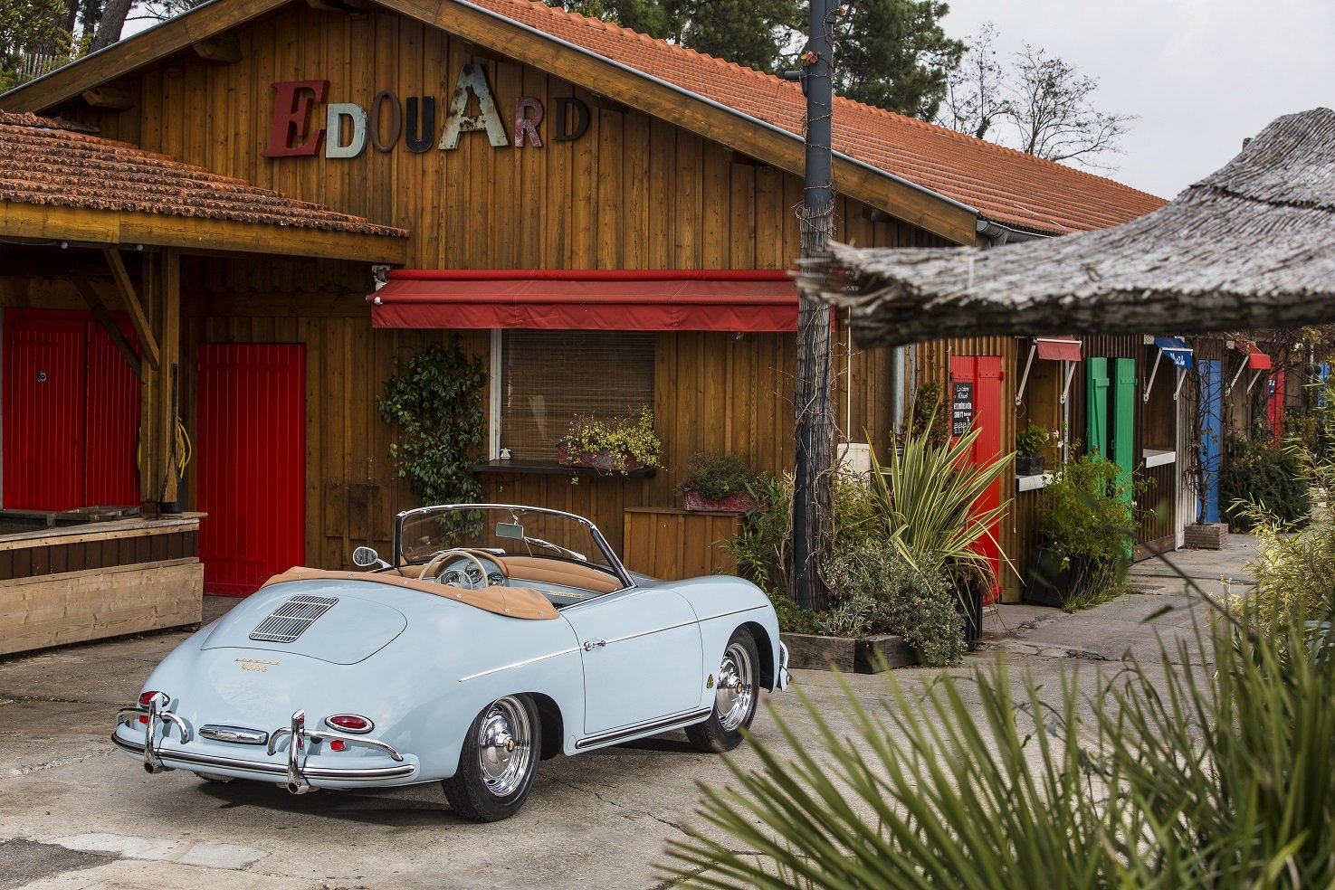 cars, Porsche, 356a, 1600, Super, Convertible, Drauz, Us spec,  t2 , Blue, 1958 Wallpaper
