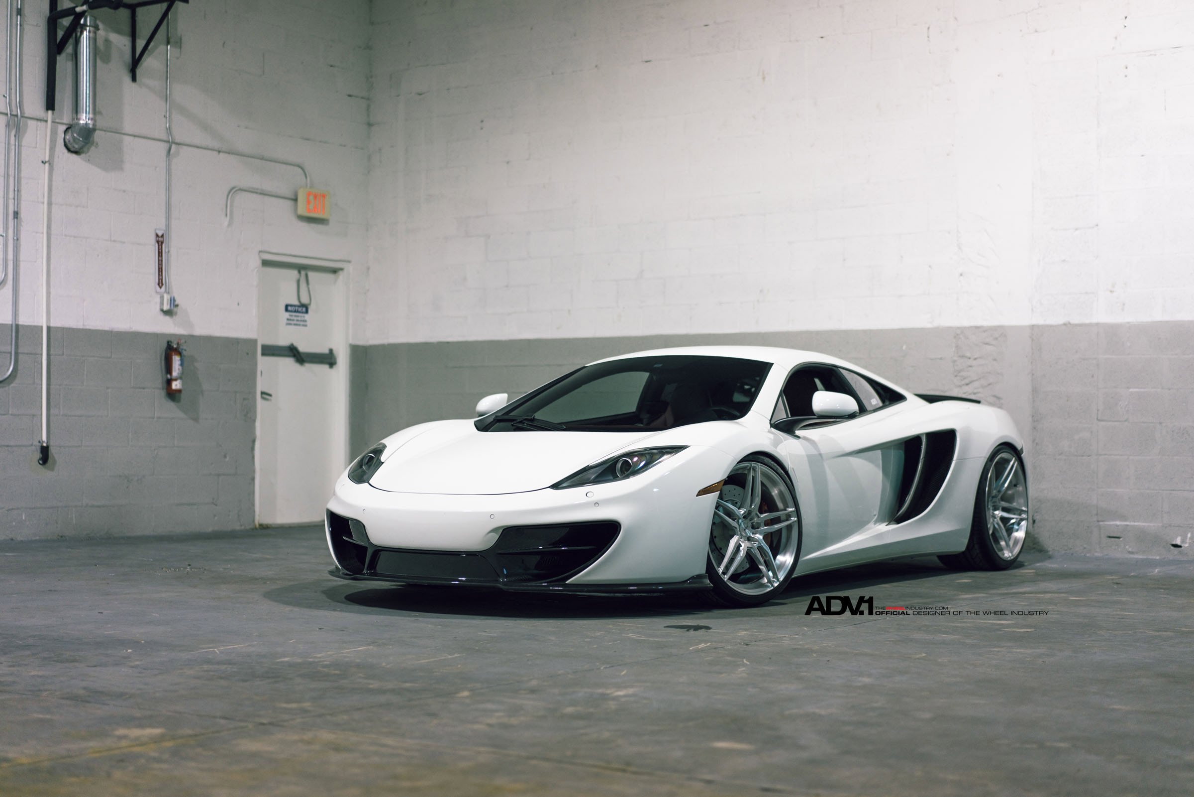 adv1, Cars, Coupe, Wheels, White, Mclaren, Mp4 12c Wallpaper