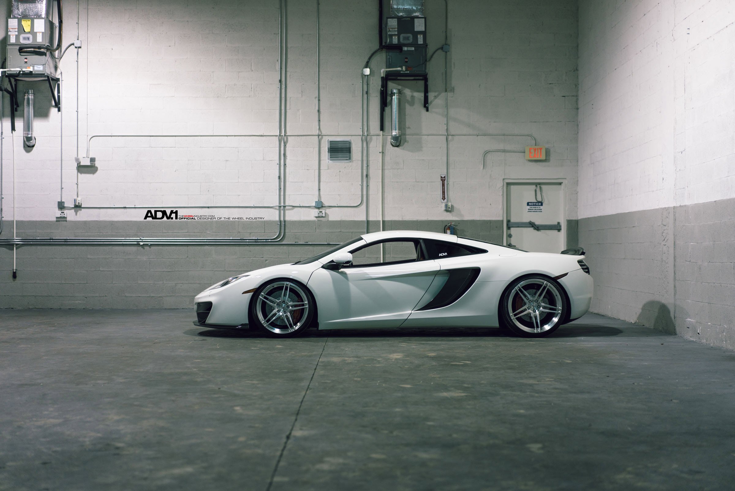 adv1, Cars, Coupe, Wheels, White, Mclaren, Mp4 12c Wallpaper