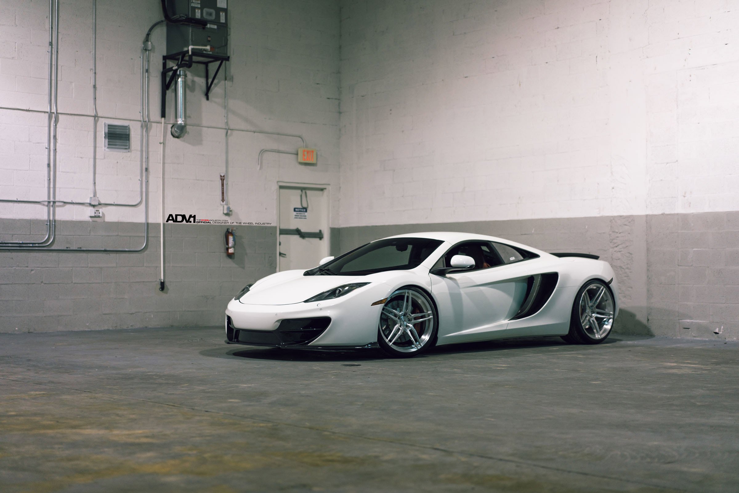 adv1, Cars, Coupe, Wheels, White, Mclaren, Mp4 12c Wallpaper