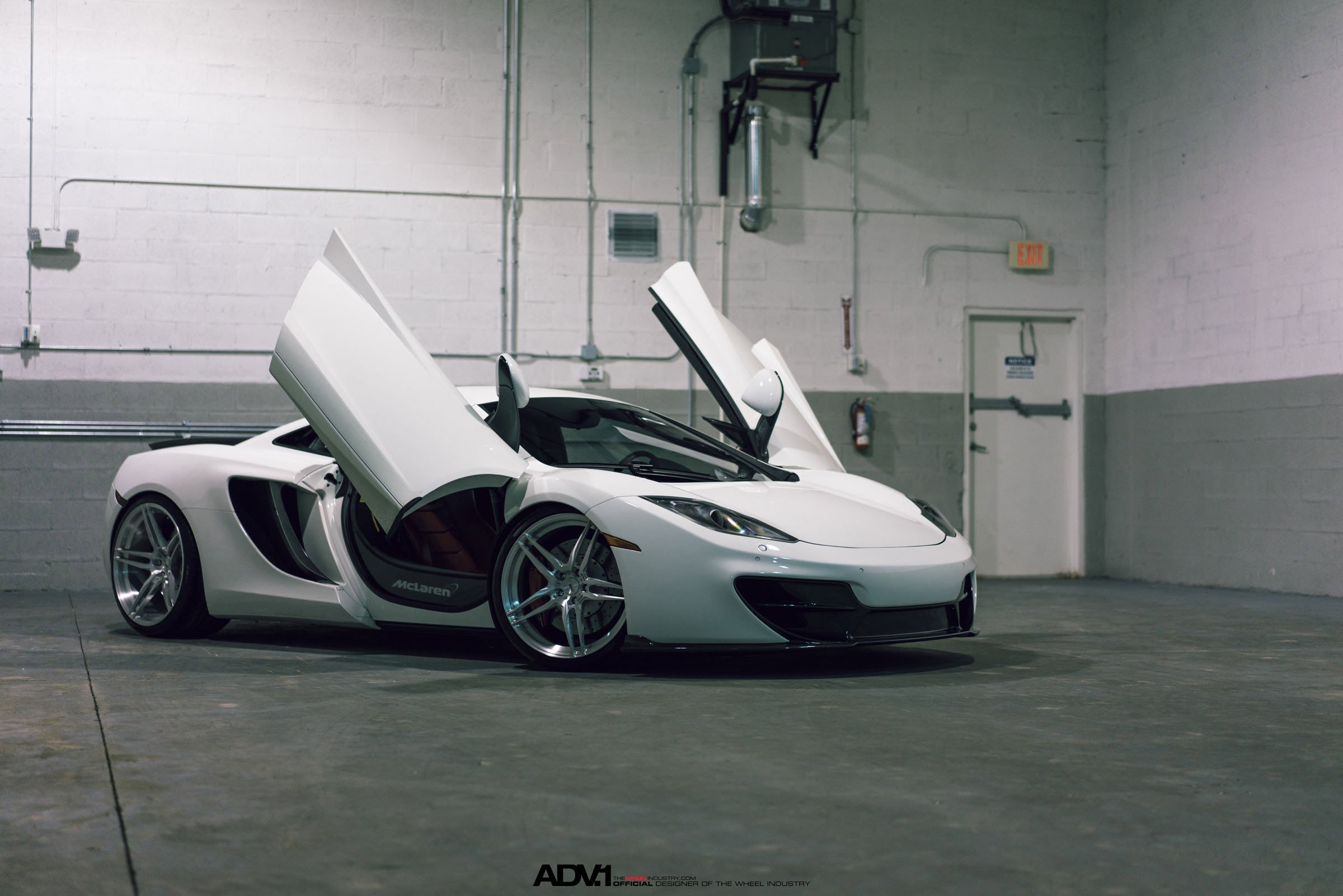 adv1, Cars, Coupe, Wheels, White, Mclaren, Mp4 12c Wallpaper