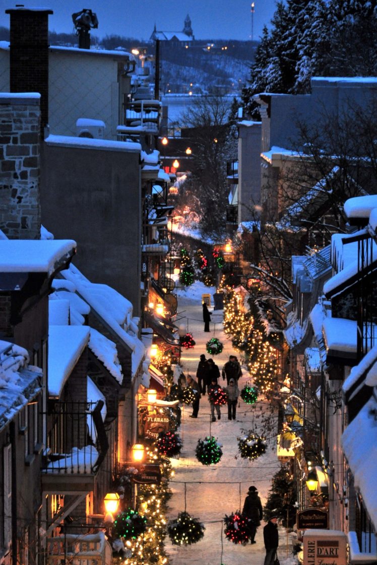 winter, Snow, Peoples, Light, Lamb, Street HD Wallpaper Desktop Background