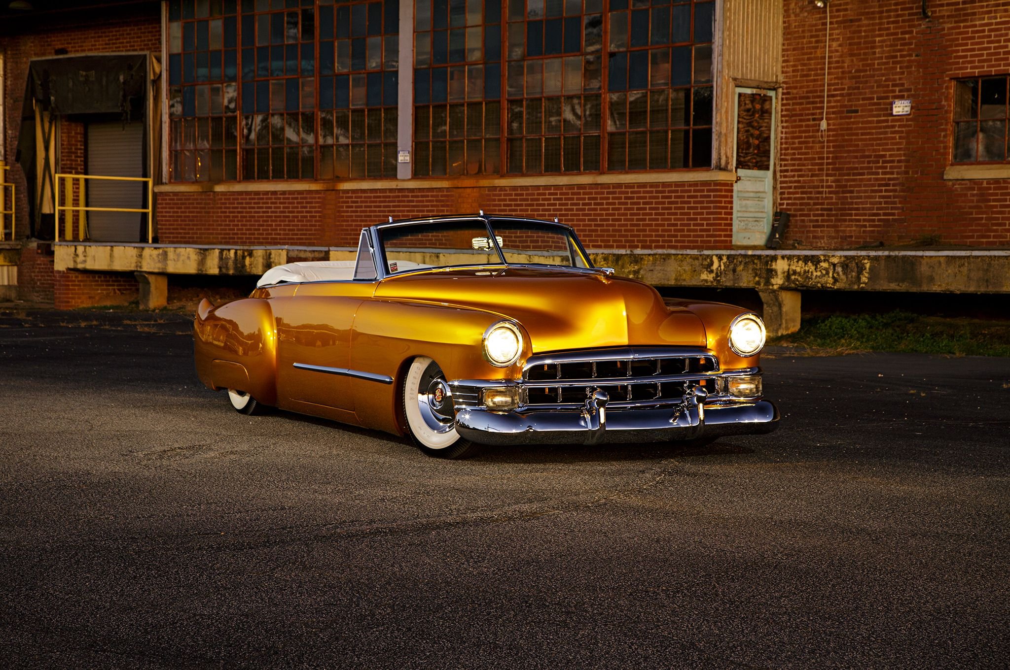1949, Cadillac, Convertible, Custom, Cars Wallpaper