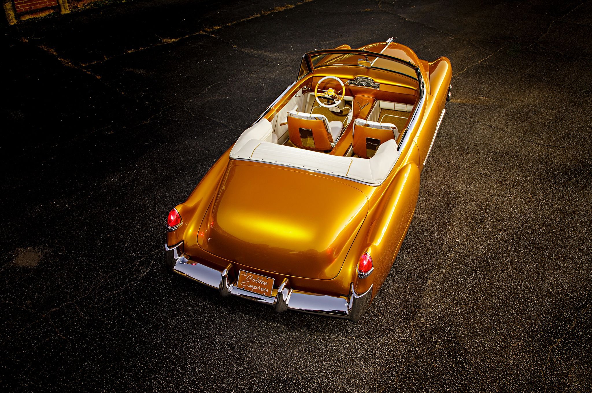 1949, Cadillac, Convertible, Custom, Cars Wallpaper