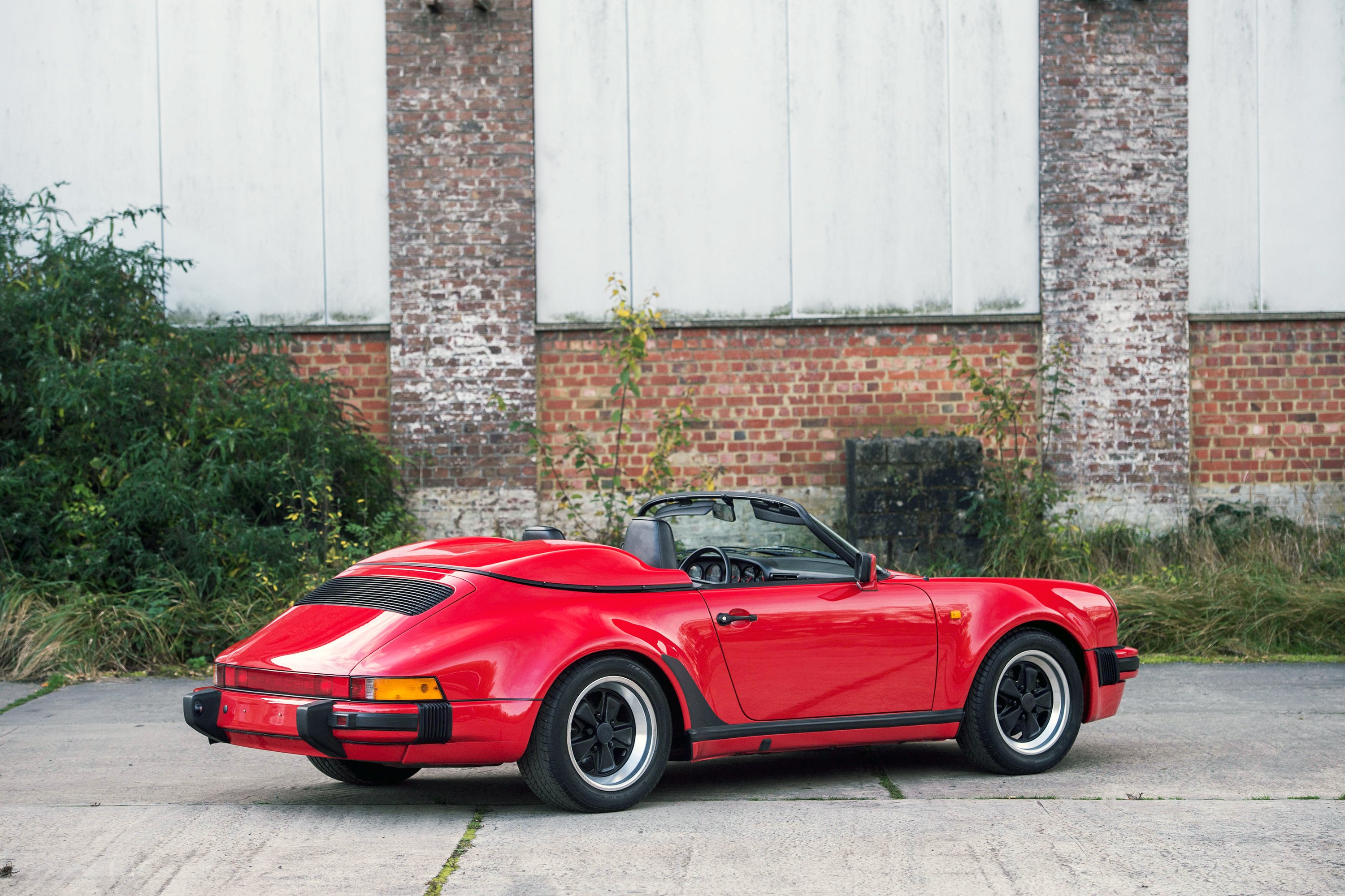 porsche, Carrera, Speedster, Turbolook, Cars, Red,  911 , 1989 Wallpaper