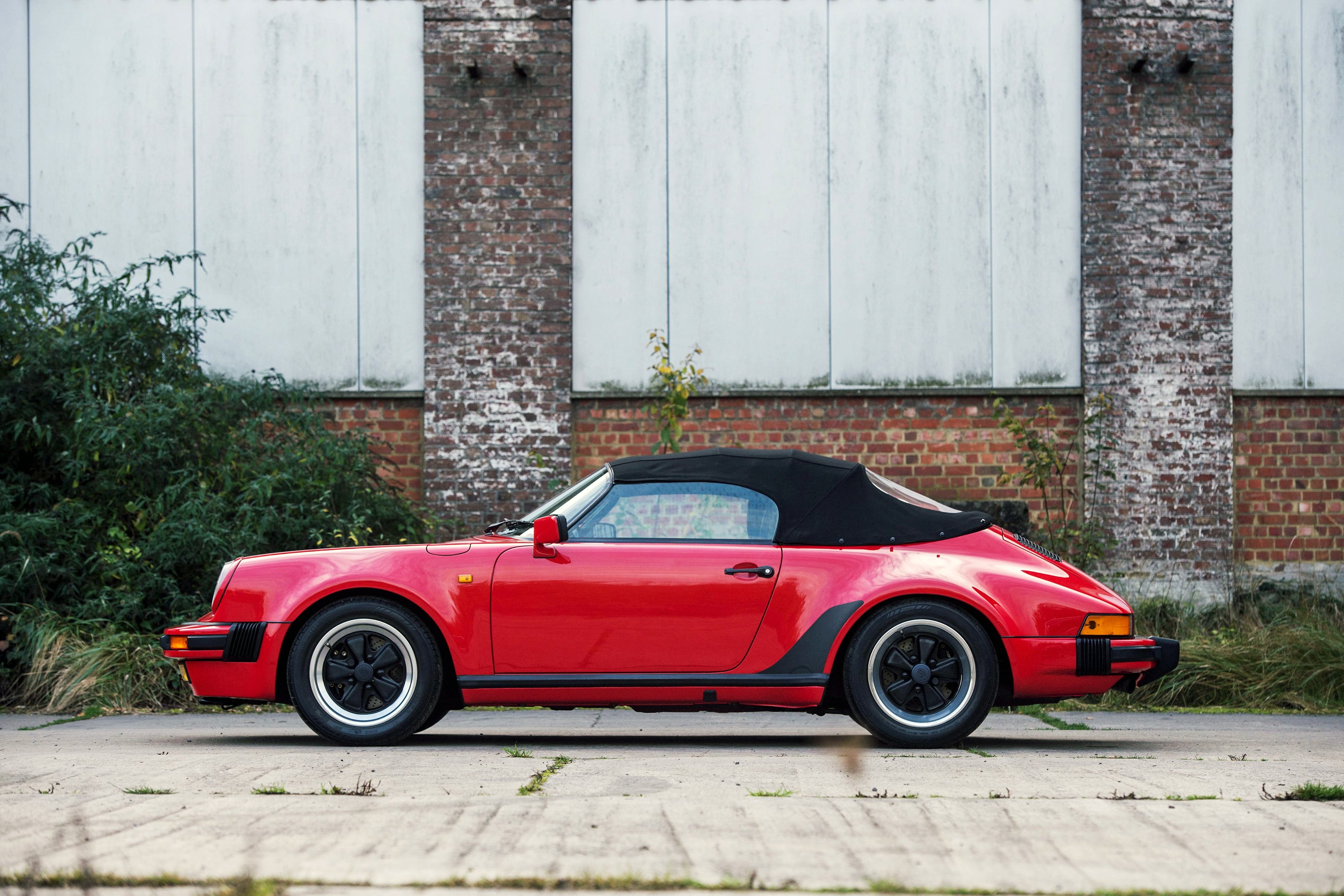 porsche, Carrera, Speedster, Turbolook, Cars, Red,  911 , 1989 Wallpaper