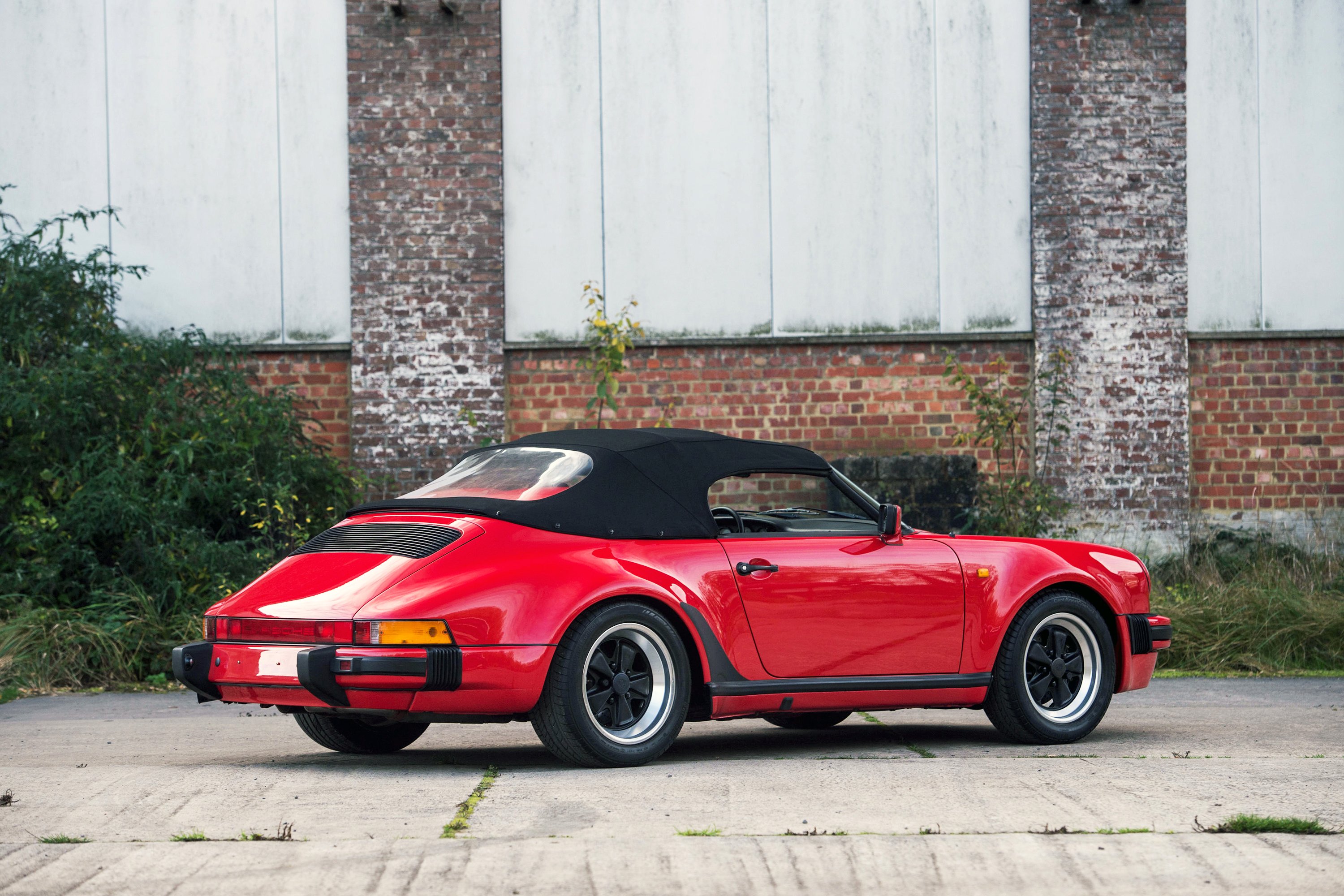 porsche, Carrera, Speedster, Turbolook, Cars, Red,  911 , 1989 Wallpaper